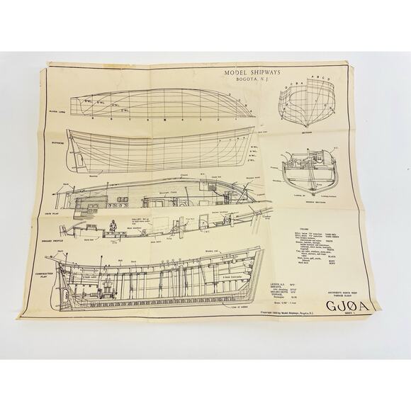 Model Shipways Gjoa Amundsen's Northwest Passage Sloop 1:64 Wood Model Kit New - Picture 7 of 10